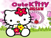 Cute Kitty Jigsaw Online Puzzle Games on taptohit.com