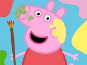 Cute Pigs Paint Box Online Art Games on taptohit.com