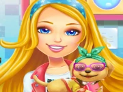Cute Puppy Rescue Online Care Games on taptohit.com