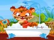 Cute Tiger Cub Care Online kids Games on taptohit.com