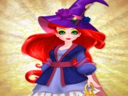 Cute Witch Princess Online kids Games on taptohit.com