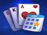 Daily Solitaire Blue Online Cards Games on taptohit.com