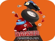 Danger Road Car Racing Game 2D Online Racing & Driving Games on taptohit.com