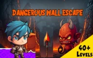 Dangerous Wall Escape Online escape Games on taptohit.com