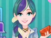 Denim Hairstyles Online Dress-up Games on taptohit.com