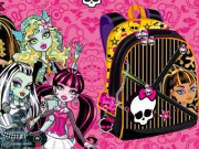 Design Your Monster High Backpack Online Dress-up Games on taptohit.com
