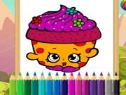 Desserts Coloring Game Online Art Games on taptohit.com