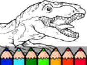 Dinos Coloring Book Online junior Games on taptohit.com