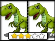 Dinosaur Spot The Difference Online Puzzle Games on taptohit.com
