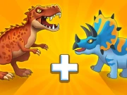 Dinosaurs Merge Master Online Adventure Games on taptohit.com