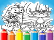 Diwali Coloring Sheets For Kids Online kids Games on taptohit.com