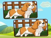 Dogs Spot The Differences Online Puzzle Games on taptohit.com