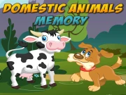 Domestic Animals Memory Online Puzzle Games on taptohit.com