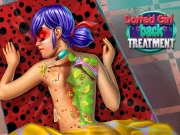 Dotted Girl Back Treatment Online Dress-up Games on taptohit.com