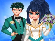 Dotted Girl Wedding Online kids Games on taptohit.com