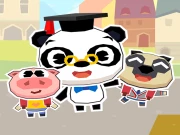 Dr Panda School Online Adventure Games on taptohit.com