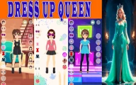 Dress Up Queen Online dress-up Games on taptohit.com