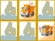 Dump Trucks Memory Online Puzzle Games on taptohit.com