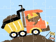 Dumper Trucks Jigsaw Online Puzzle Games on taptohit.com