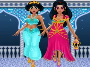 East Princess Through the Ages Online Dress-up Games on taptohit.com