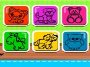 Easy Kids Coloring Game Online Art Games on taptohit.com