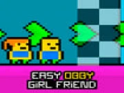 Easy Obby Girl Friend Online two-player Games on taptohit.com
