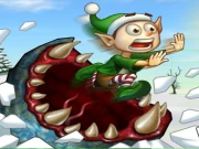 Effing Worms Xmas Online Casual Games on taptohit.com