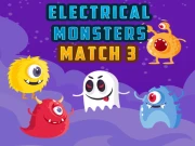 Electrical Monsters Match 3 Online Match-3 Games on taptohit.com