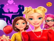 Ellie And Friends Get Ready For First Date Online Dress-up Games on taptohit.com