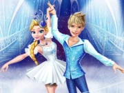 Elsa and Jack Ice Ballet Online Dress-up Games on taptohit.com
