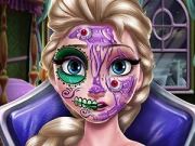 Elsa Scary Halloween Makeup Online Dress-up Games on taptohit.com