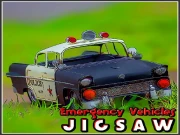 Emergency Vehicles Jigsaw Online Adventure Games on taptohit.com