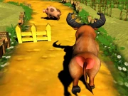 Escaped Bull Online Agility Games on taptohit.com