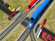 Euro Railroad Crossing : Railway Train Passing 3D Online Casual Games on taptohit.com