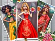 Exotic Wedding Looks Online Dress-up Games on taptohit.com