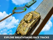 Extreme Impossible Army War Tank Parking Online Adventure Games on taptohit.com