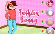 Fashion Bunny Online dress-up Games on taptohit.com