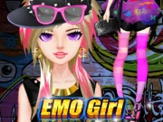Fashion EMO Girl Online Dress-up Games on taptohit.com
