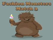 Fashion Monsters Match 3 Online Match-3 Games on taptohit.com