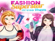Fashion Superstar Dress Them Online Dress-up Games on taptohit.com
