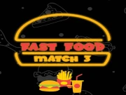 Fast Food Match 3 Online Match-3 Games on taptohit.com