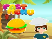 Fast Menu Game Online Cooking Games on taptohit.com
