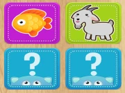 Find Animals Pair Online Puzzle Games on taptohit.com