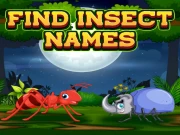 Find Insects Names Online Puzzle Games on taptohit.com