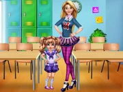 First Day Of School Preps Online Care Games on taptohit.com
