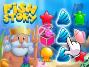 Fish Story Online Match-3 Games on taptohit.com