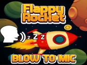 Flappy Rocket Playing with Blowing to Mic Online Casual Games on taptohit.com