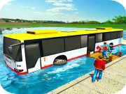 Floating Water Bus Racing Game 3D Online Racing & Driving Games on taptohit.com