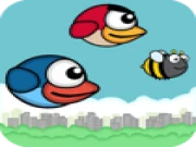 Flying Blue Bird Online animal Games on taptohit.com