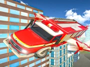 Flying Fire Truck Driving Sim Online Racing & Driving Games on taptohit.com